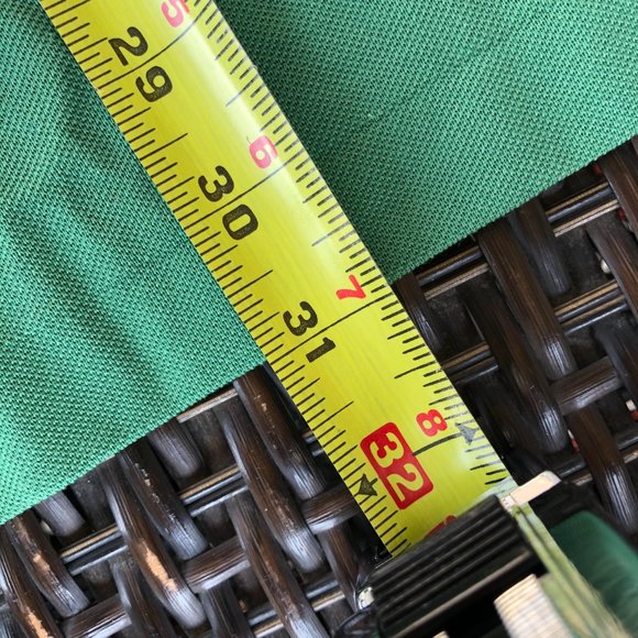 POLO 'AJGA' Green Pique Knit w Multiple Logos - SM - Picture 10 of 11